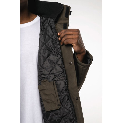 Quilted parka